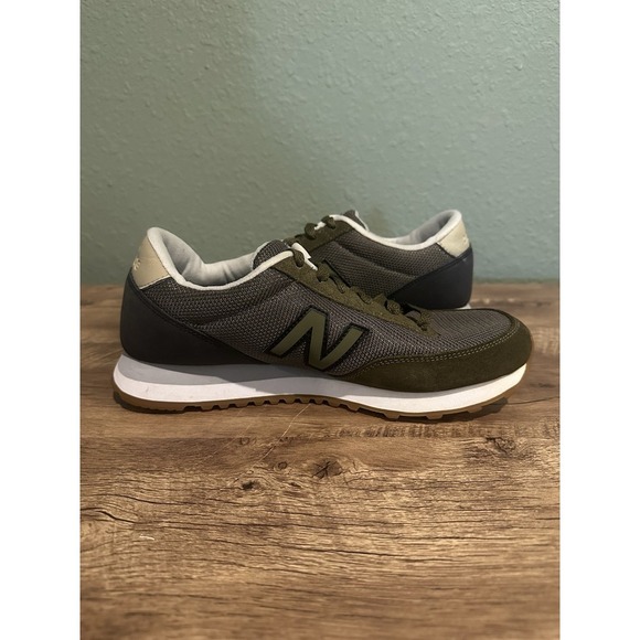 New Balance Men's 501 Classic Running Sneakers ML501JNB Olive Black Size 7 - Picture 7 of 10